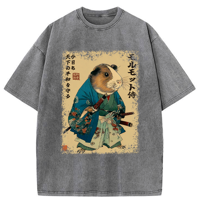 Vintage Ukiyo-e T-Shirt for Casual Wear