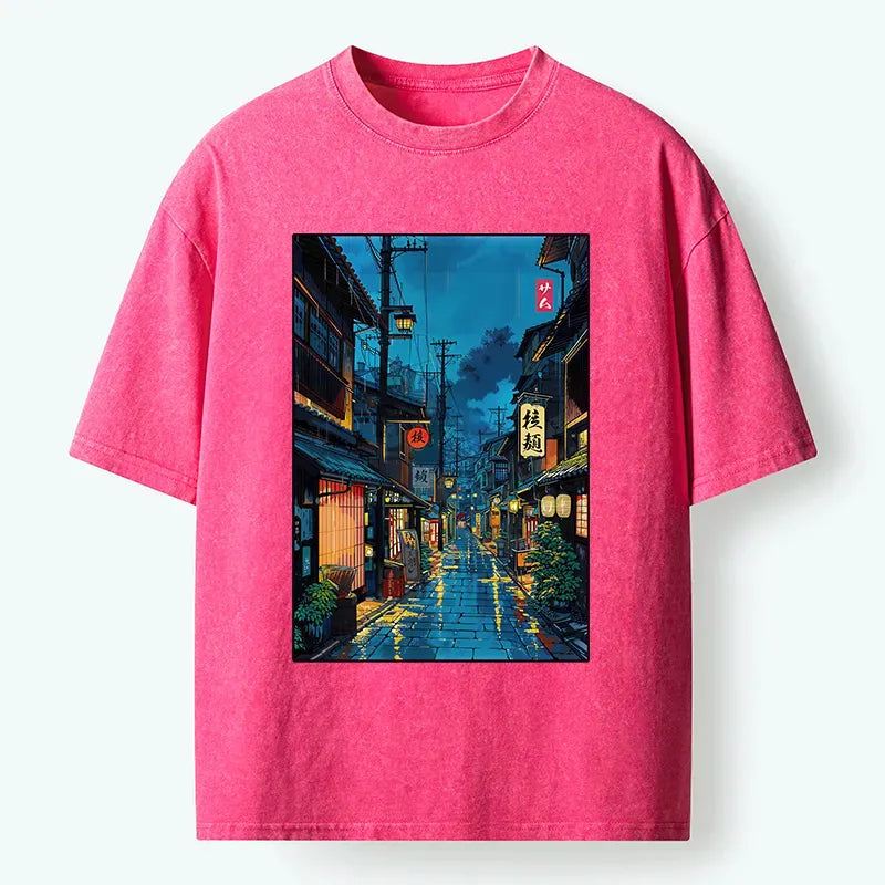 Vintage Washed T-Shirt for Daily Wear