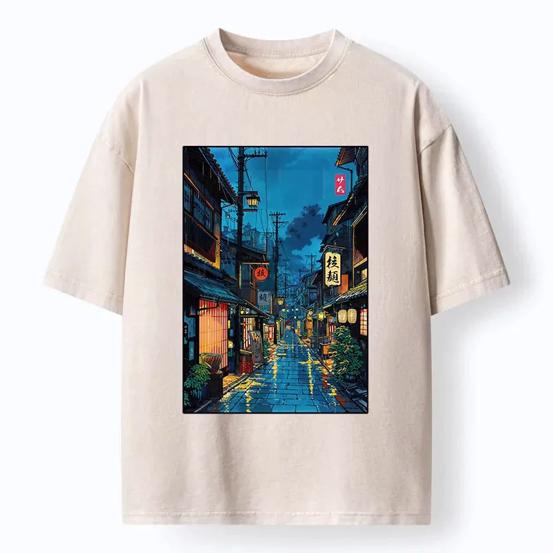 Unisex Japanese Streetwear T-Shirt On Sale