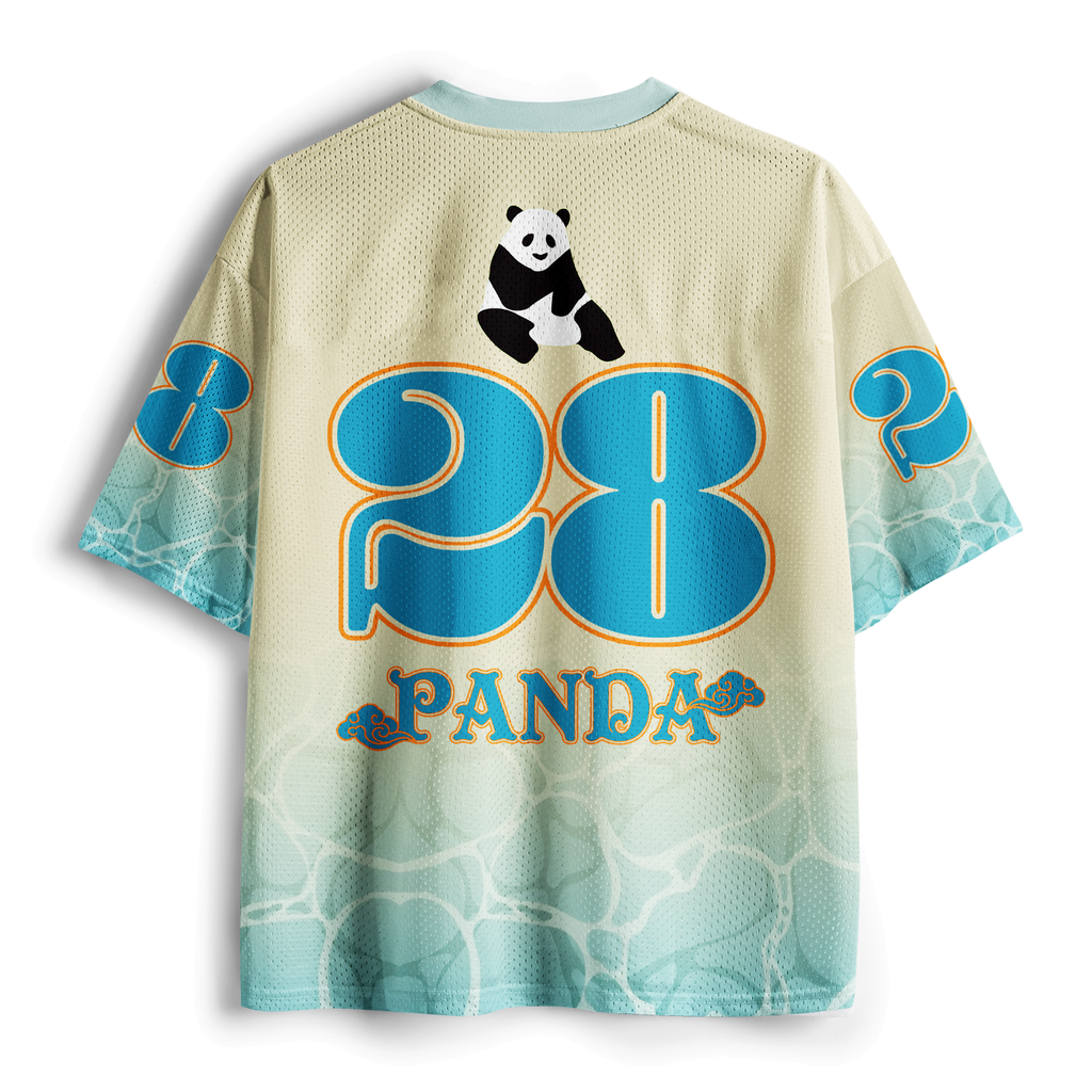 Zen Lotus Mesh Jersey for Daily Wear