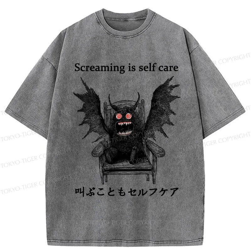 Kyoto Lion Self Care Trendy T-Shirt