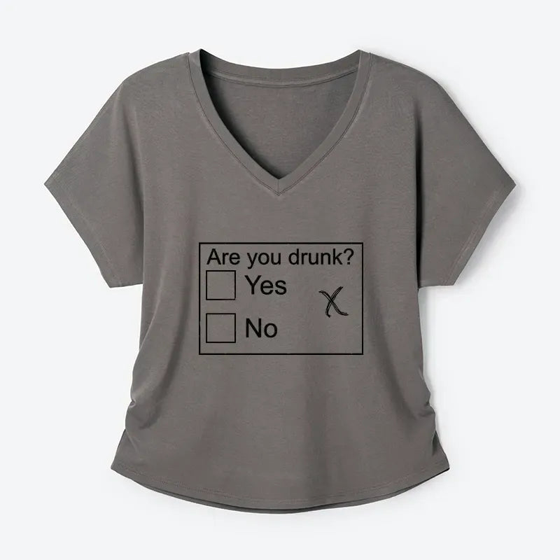 Japanese Graphic Dolman Sleeve T-Shirt for Daily Wear