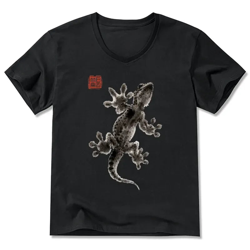 Classic V-Neck T-Shirt for Vacation