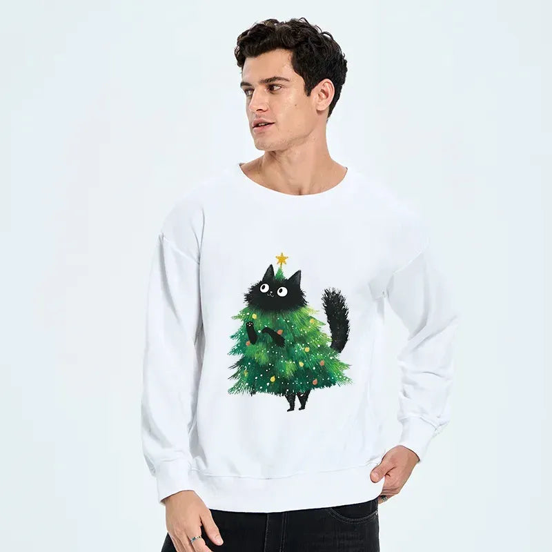 Classic Japanese cat sweatshirt holiday gift