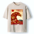 Japanese Wave T-Shirt for Summer