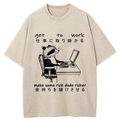 Japanese vintage raccoon t shirt