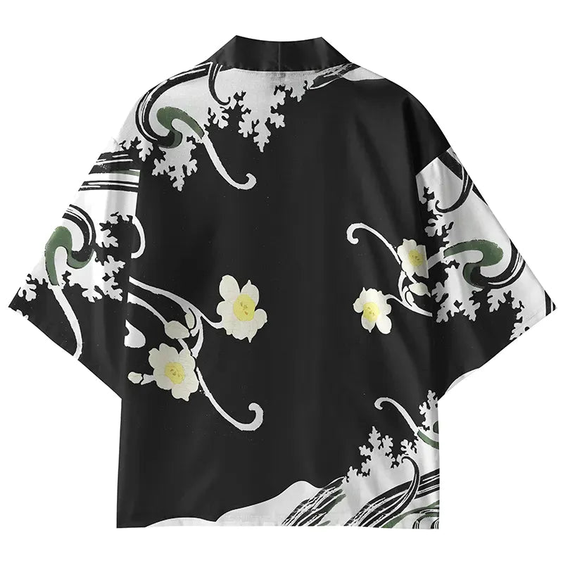 japanese vintage kimono cardigan for daily wear
