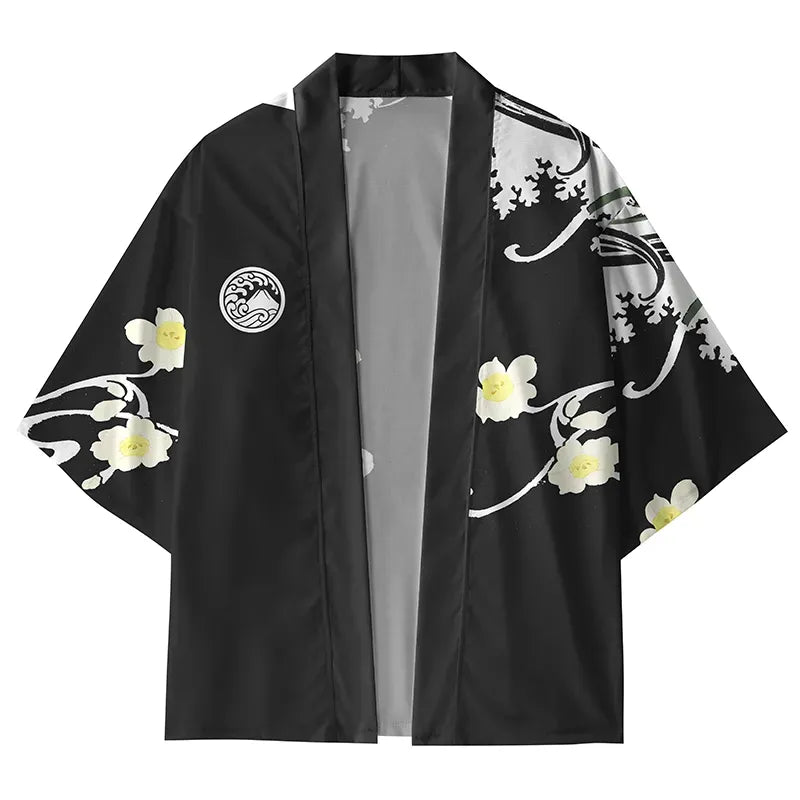 japanese vintage kimono cardigan for daily wear