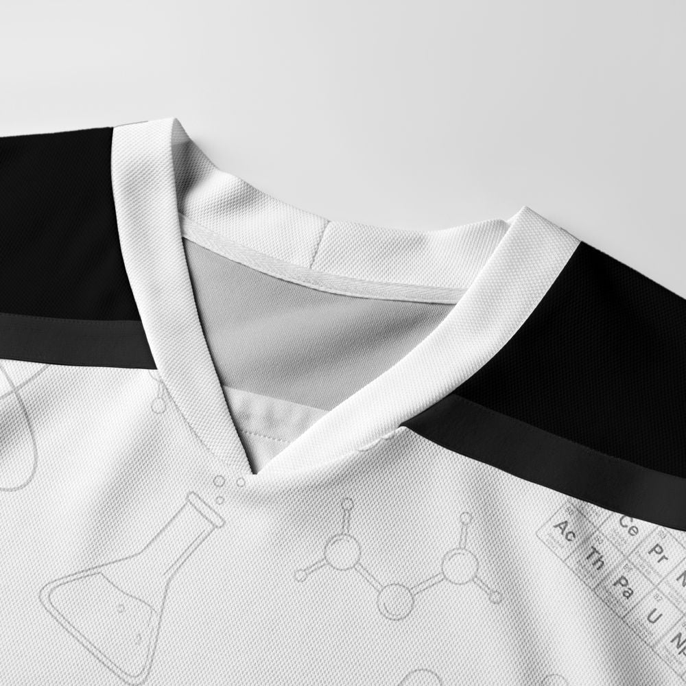 Kyoto-Lion Funny Science Pun BrUH Element Long-Sleeve Hockey Jersey