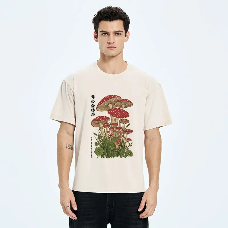 Kyoto-Lion Premium Unisex Cotton T-Shirt