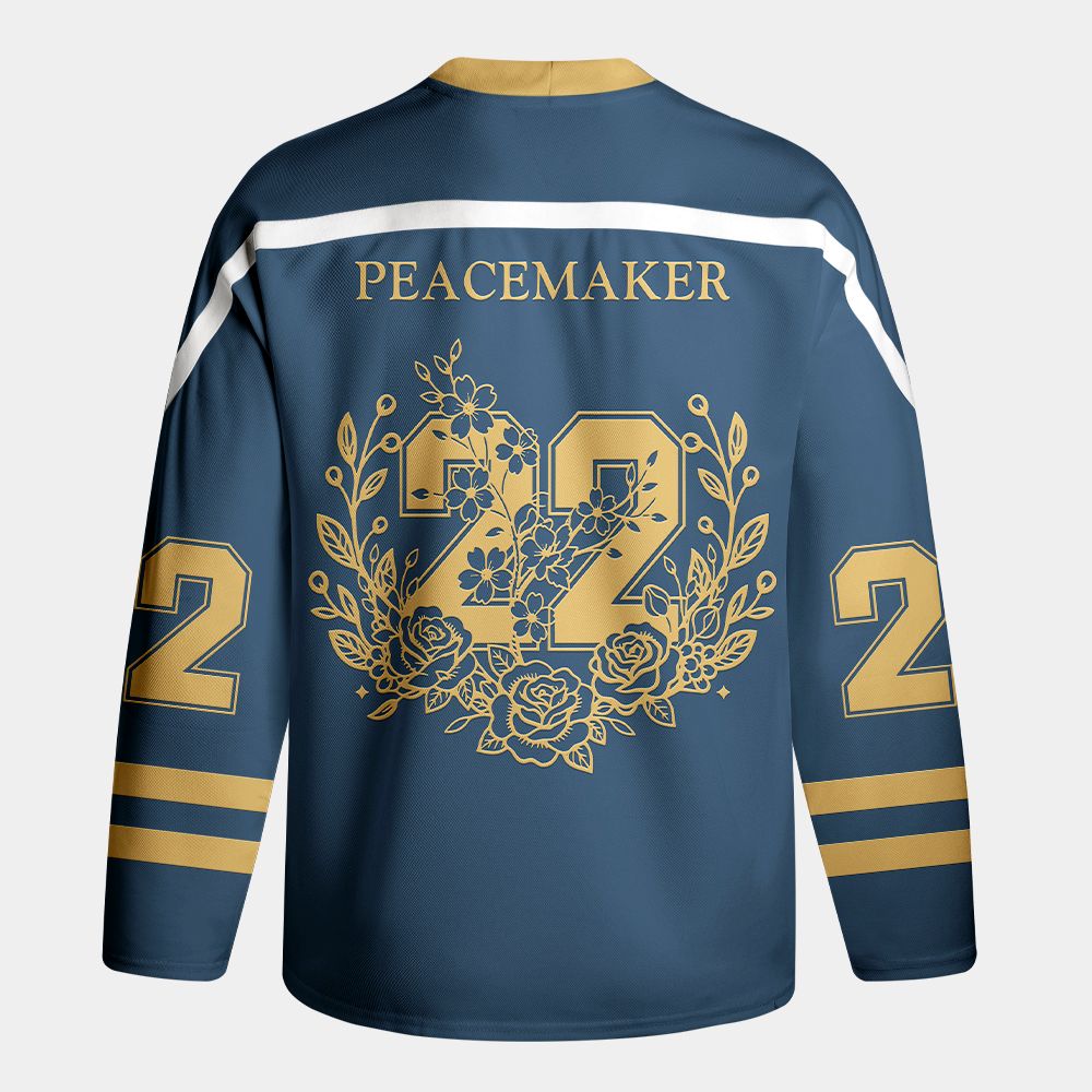 Kyoto-Lion AWE:Armed With Empathy Long-Sleeve Hockey Jersey