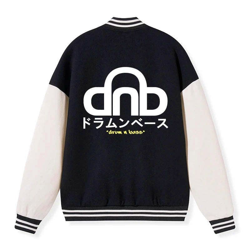 Japanese Vintage Varsity Jacket for Streetwear