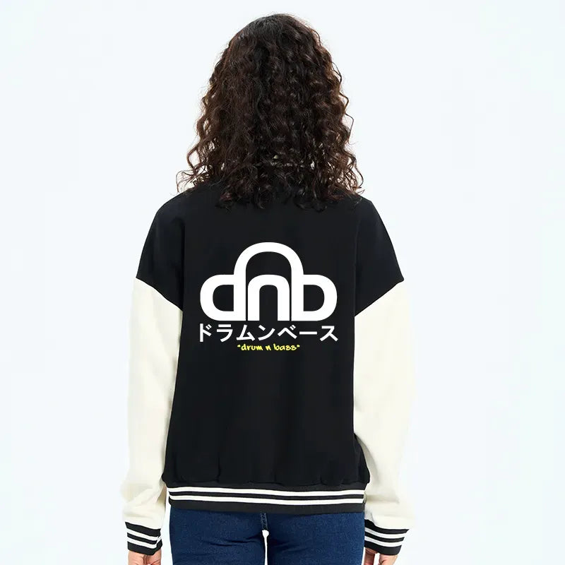 Unisex Japanese Varsity Jacket with Embroidery