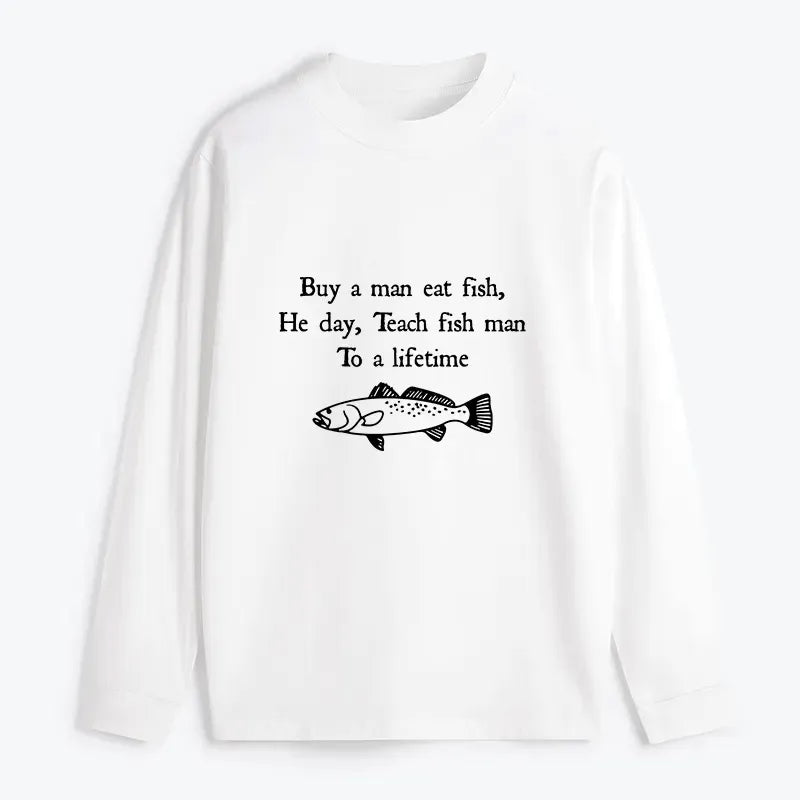 Kyoto Lion Eating Fish Meme Shirt