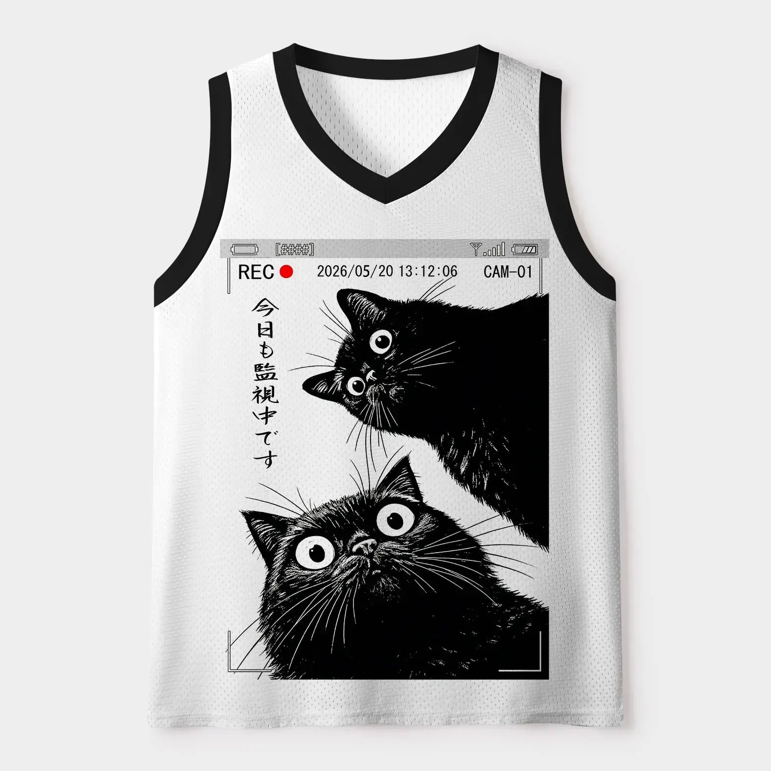 Breathable Unisex Mesh Tank Top for Fitness
