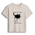 Women's Cat T-Shirt for Daily Wear