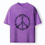 Japanese vintage washed t-shirt for daily wear