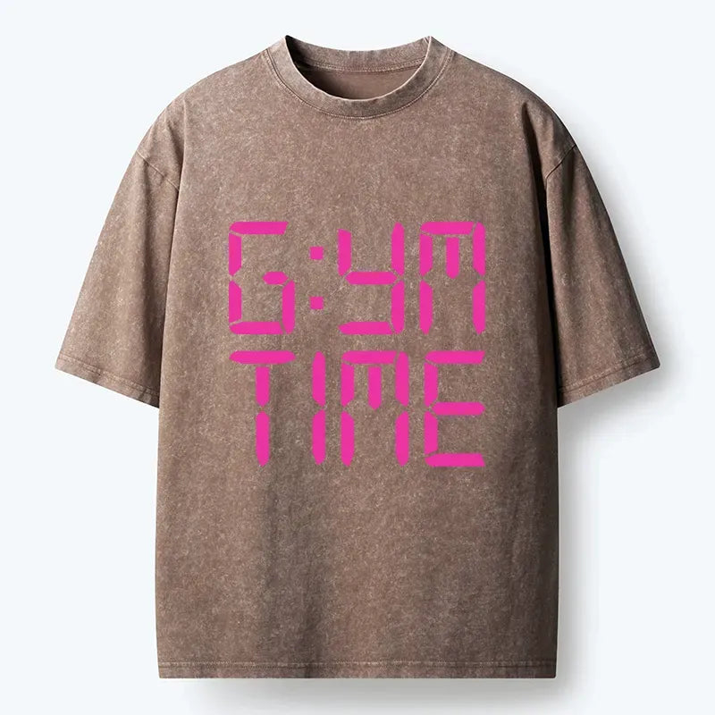 Kyoto-Lion Gym Time Washed T-Shirt