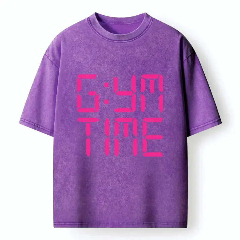 Unisex cotton tee for gym