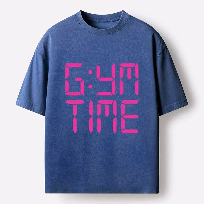Kyoto-Lion Gym Time Washed T-Shirt