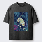Kyoto-Lion Jungle Chameleon Washed T-Shirt