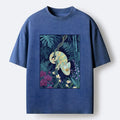 Kyoto-Lion Jungle Chameleon Washed T-Shirt