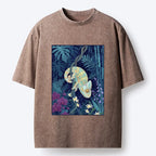 Kyoto-Lion Jungle Chameleon Washed T-Shirt
