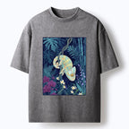 Kyoto-Lion Jungle Chameleon Washed T-Shirt