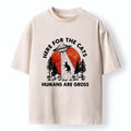 Japanese Cat UFO T-Shirt Trendy