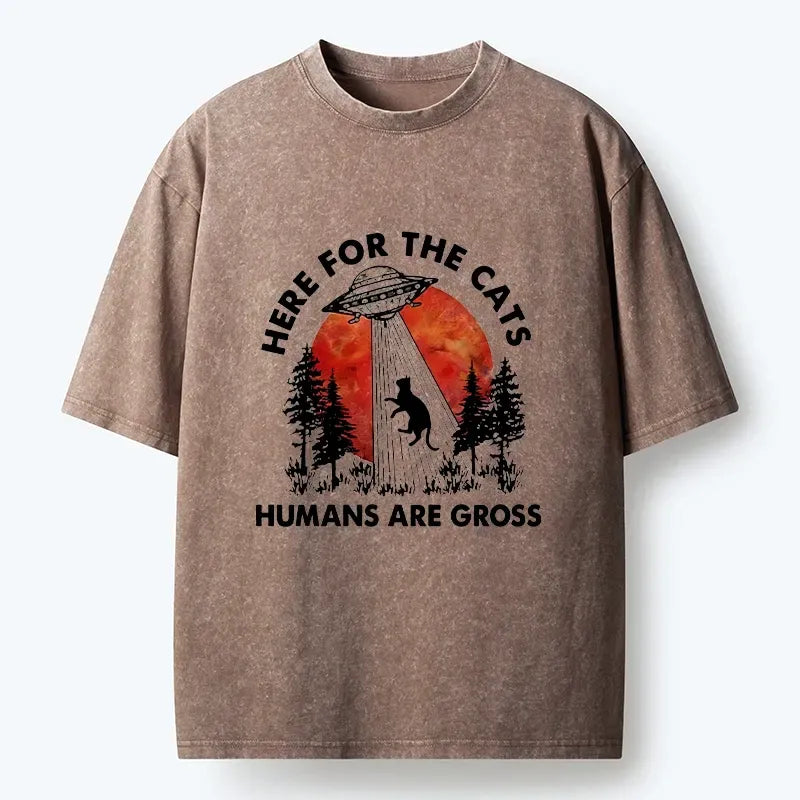 Kyoto-Lion UFO Cat Tee for Summer