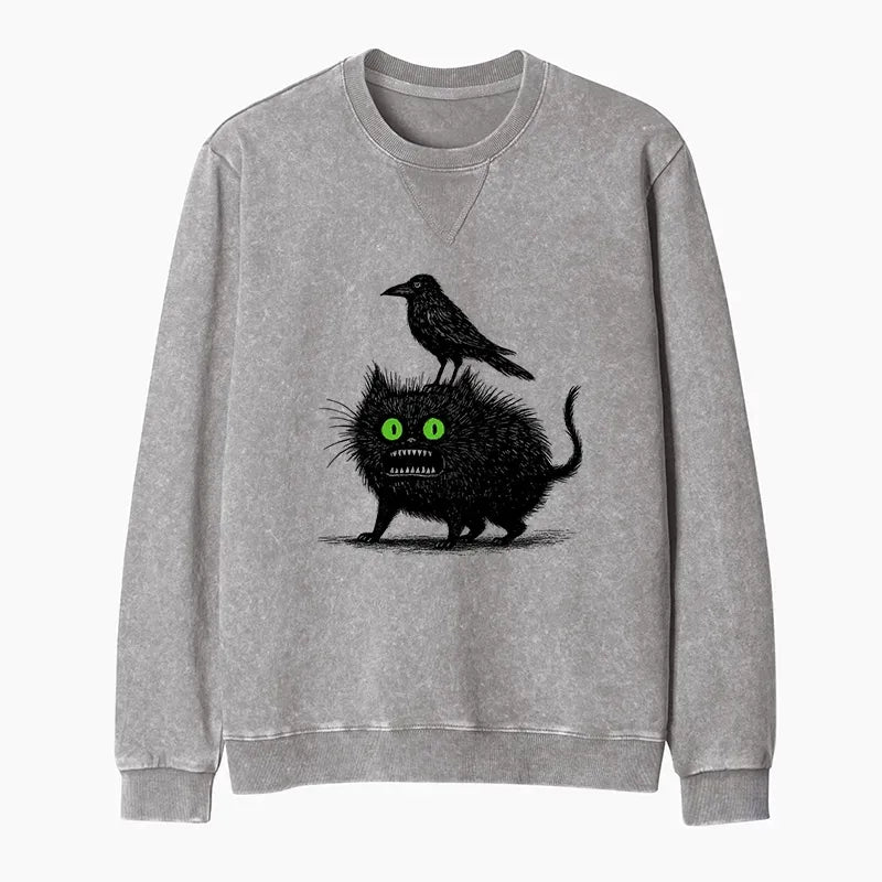 Best Seller Japanese Crow Sweatshirt for Daily Wear
