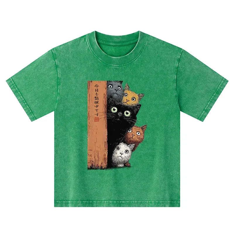 Japanese kids t-shirt for daily wear