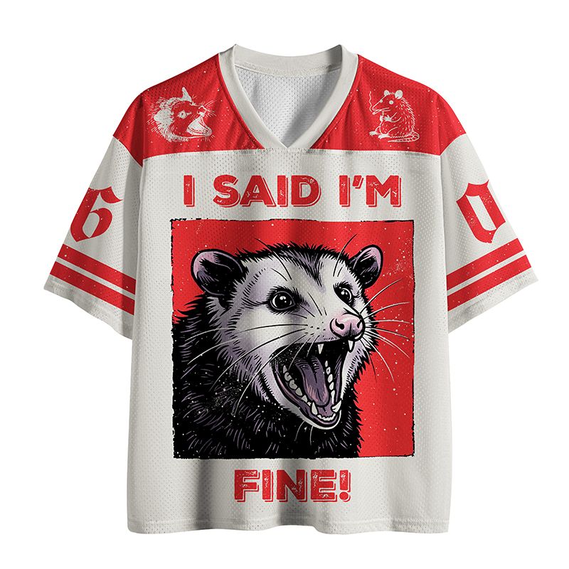 Japanese Lion Mesh Jersey for Sports