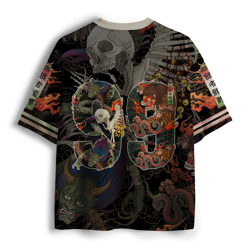 Kyoto Lion Ukiyo-e Mesh Jersey On Sale