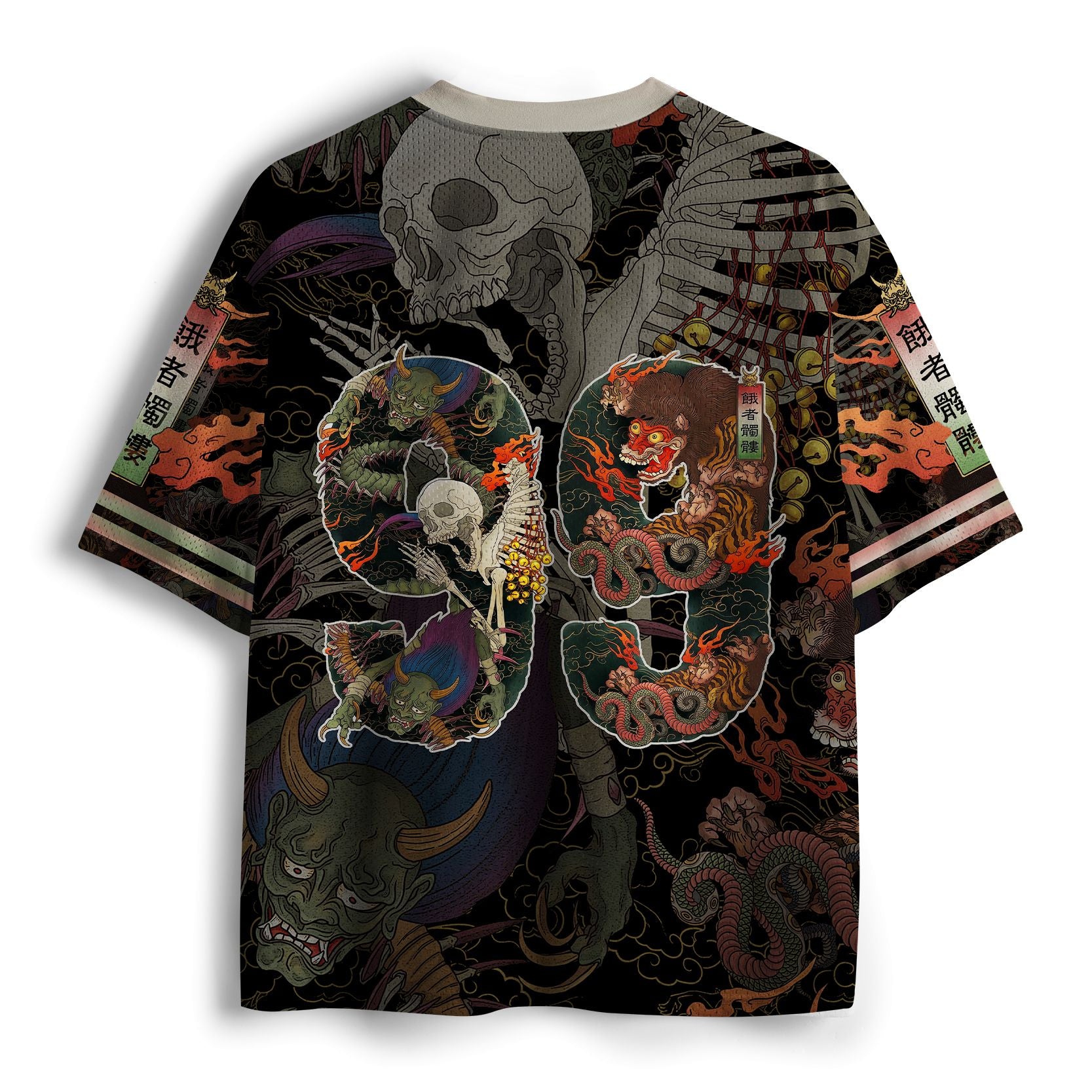 Kyoto Lion Ukiyo-e Mesh Jersey On Sale