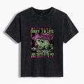 Kyoto Lion Washed Tee for Streetwear Style