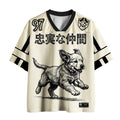 Kyoto-Lion Faithful Pup Mesh Jersey