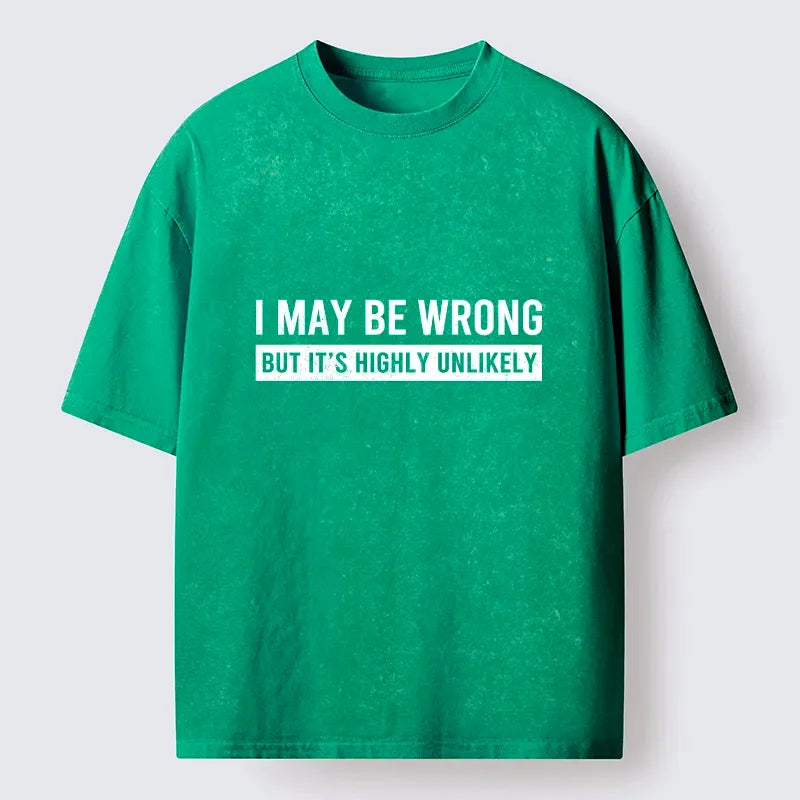 Japanese Washed T-Shirt for Daily Wear