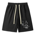 Japanese vintage style unisex shorts for vacation