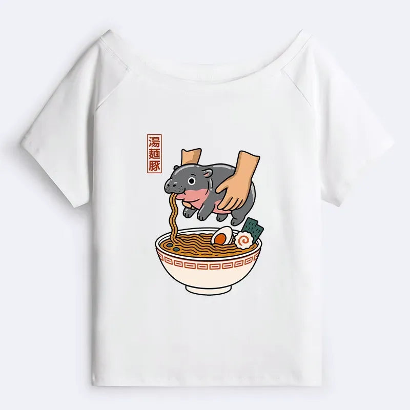 Trendy Ukiyo-e T-Shirt for Summer