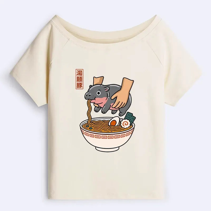 Trendy Ukiyo-e T-Shirt for Summer