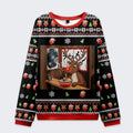 Kyoto Lion reindeer eating ramen sweatshirt