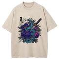Kyoto lion katana snake t-shirt gift idea