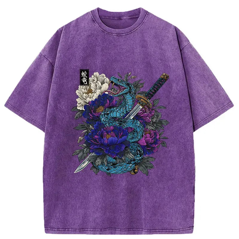 Unisex samurai t-shirt for vacation