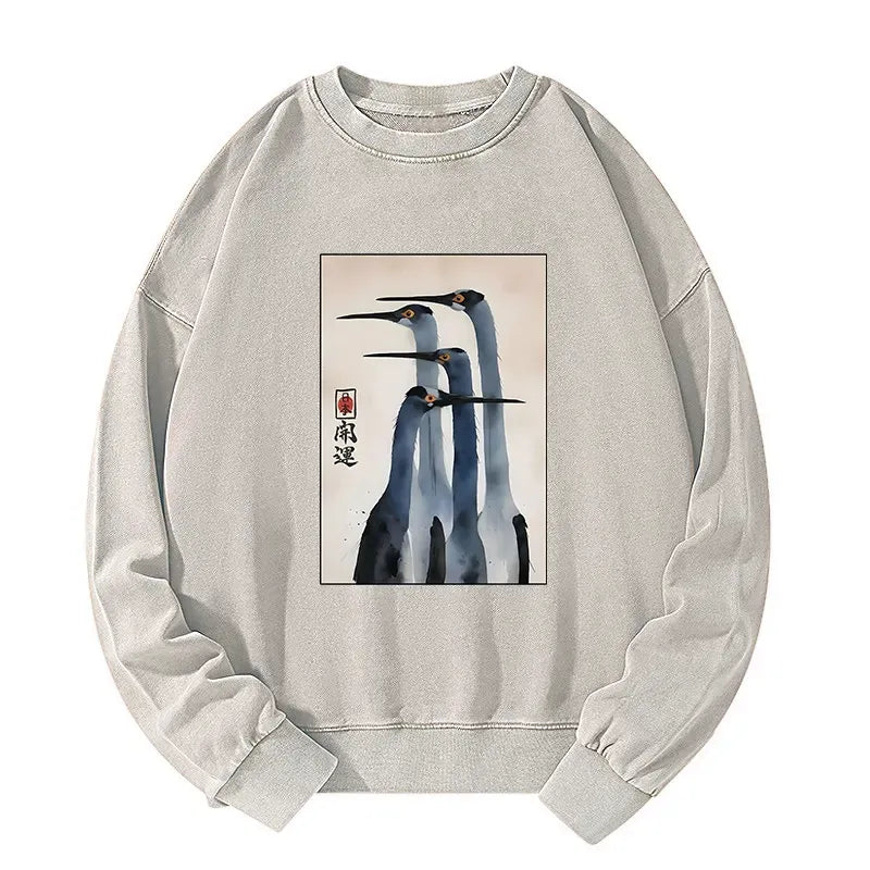 Sandhill Crane Sweatshirt with Free Shipping