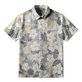 Kyoto-Lion Elegant Flowers Button-up Shirt