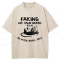 Kyoto Lion Washed T-Shirt for Daily Wear