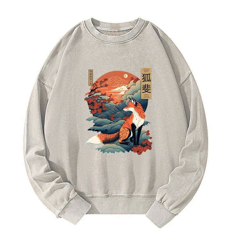 Trendy Japanese Sweatshirt for Gift