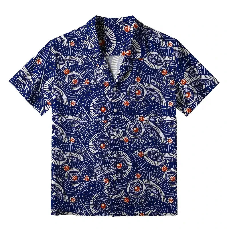 Kyoto Lion Folding Fan Shirt Best Seller