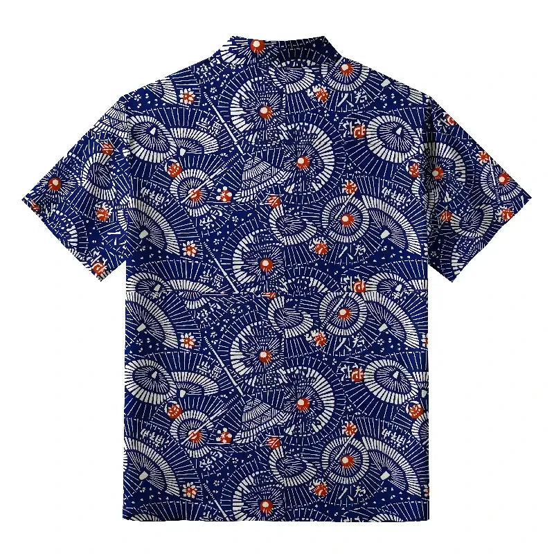 Kyoto Lion Folding Fan Shirt Best Seller